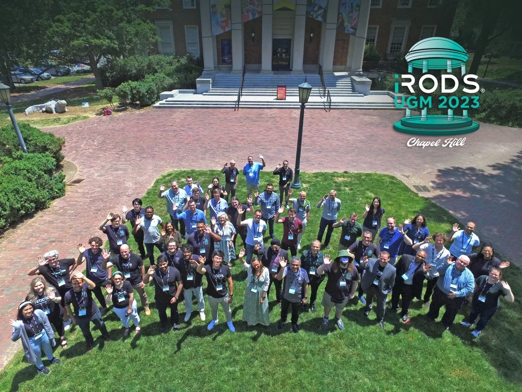An aerial photo of the participants from UGM 2023.